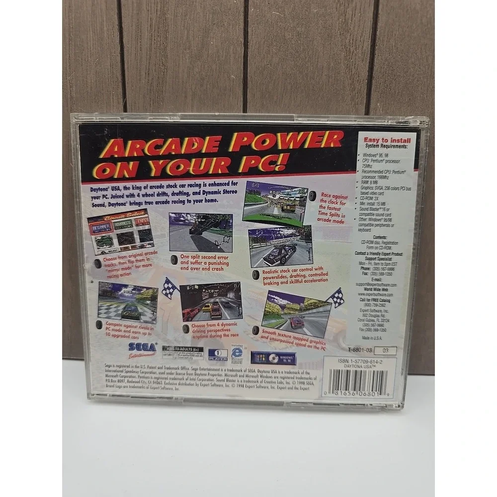 Daytona USA SEGA SPORTS PC Collection Game EXPERT SOFTWARE‎